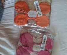 pink and orange bunting party