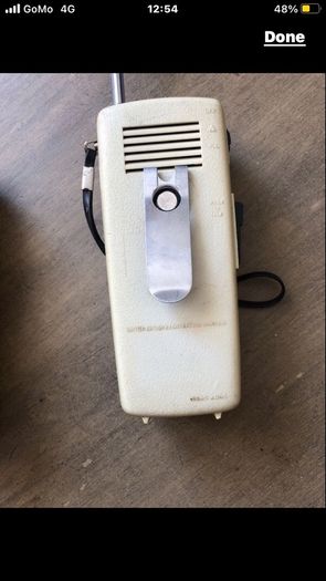 vintage walkie talkies