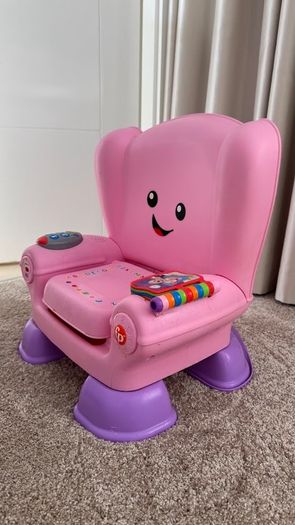 Fisher-Price Laugh & Learn Smart Stages Chair - pink