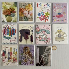 Assorted Mini Note Cards | 11 Types