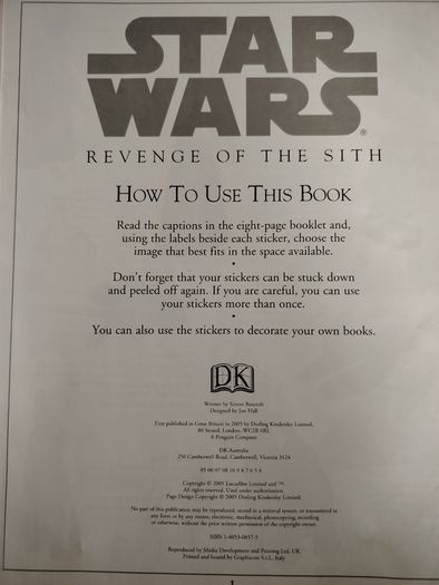Vintage Star Wars Prequel Book Bundle (1999 & 2005)