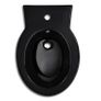 Black Ceramic Toilet & Bidet Set Image 6