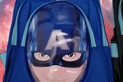 Marvel Captain America 3D Childrens Bag Blue