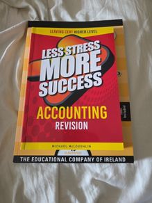 Less stress more success ACCOUNTING leaving cert