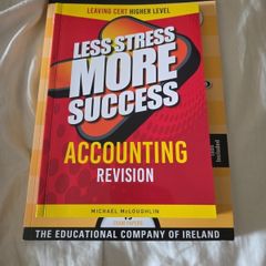 Less stress more success ACCOUNTING leaving cert