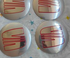 Seat hubcap stickers