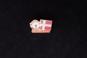 Manchester United Supporters Club - Denmark Lapel Pin Badge