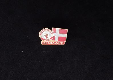 Manchester United Supporters Club - Denmark Lapel Pin Badge