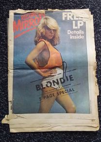 Record Mirror  " 28th April 1979 "  Blondie 5 Page Special