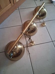 Pool Snooker Table Brass light lamp bar
