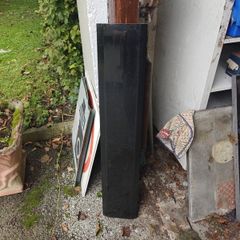 black Granite Door saddle 200 wide by 1m 30 in length unique piece.