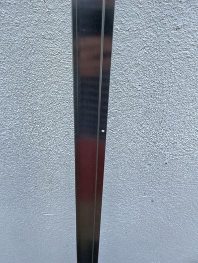 Polished chrome wall channel for shower glass frame