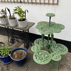 Antique Plant Stand wrought iron