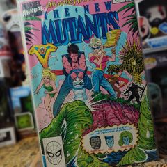 New Mutants Annual ! Issue #5 ! Atlantis Attacks ! Copper Age Comic from 1989 ! by Marvel !