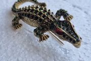 Crockodile brooch