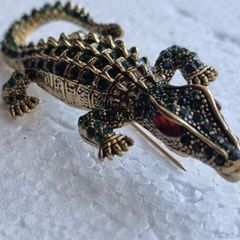 Crockodile brooch