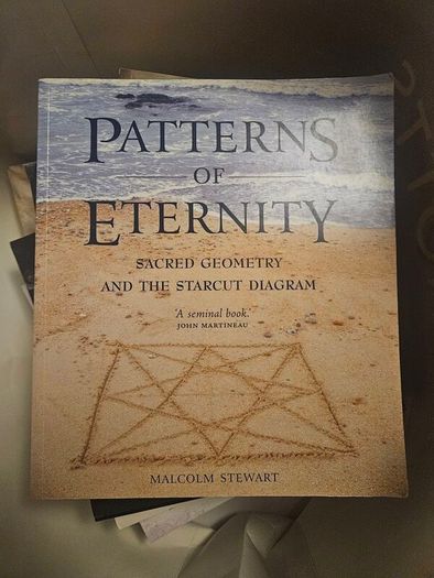 Patterns Of Eternity. Sacred Geometry And The Starcut. By Malcolm Stewart.  First Edition Large Volume Paperback In Good Condition.  See Photos For Same.