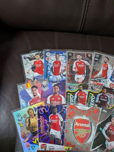 Set of Arsenal Inserts x20 Cards