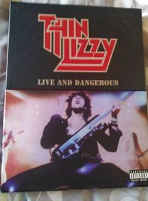 Live And Dangerous Box Set Dvd & Cd & Booklet Thin Lizzy