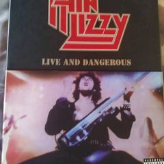 Live And Dangerous Box Set Dvd & Cd & Booklet Thin Lizzy