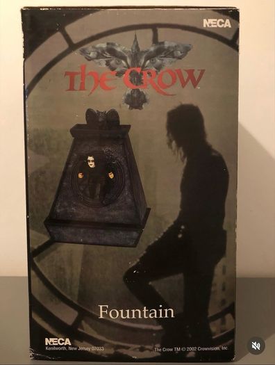 The Crow Neca fountain 2002