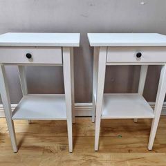 Two Ikea bedside tables