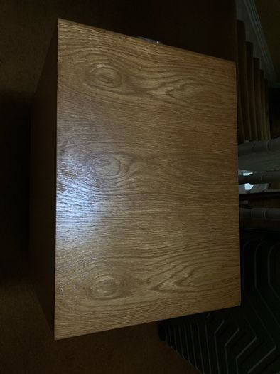 Wooden filing cabinet -under desk