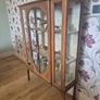 Edwardian Mahogany display cabinet Image 4