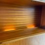 A large Mid Century teak 2 piece living room unit, by Morris of Glasgow Image 10