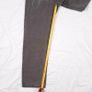 Revenge Charcoal Grey Brown Embroidered Logo Straight Leg Denim Jeans W31/L29 Image 10