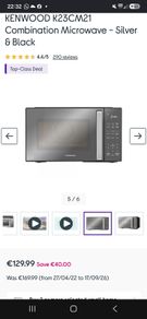 kenwood microwave
