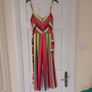 ladies rainbow jump suit Image 2