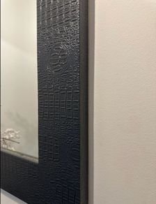 hall table and mirror