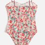 Floral High Cut Cami Bodysuit Image 2