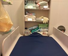 business baby changing unit