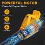 Cordless Leaf Blower for Dewalt 18V Battery, 6 Speeds Handheld Electric Air Blower Powerful for Garden Lawn Care Leaf Snow Blowing,Car Computer Dust Cleaner (Tool Only,no Battery) Image 4