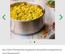 Thermomix Thermal Serving bowl set