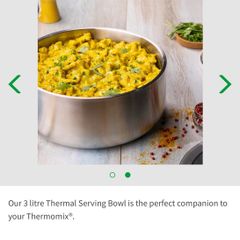 Thermomix Thermal Serving bowl set
