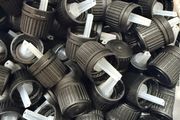 Dropper cap for glass bottle