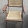 1900s oak deck chair Image 4
