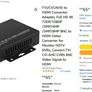 Tvi/cvi/ahd To Hdmi Converter Adapter, Full Hd 4k 720p/1080p/3mp/4mp/5mp/8mp Bnc To Hdmi Video Converter For Monitor Hdtv Dvrs, Convert Tvi Cvi Ahd Cvbs Bnc Video Signal To Hdmi Image 10