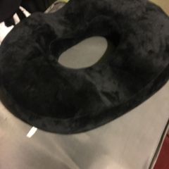 Foam ring cushion for lumbar support.
