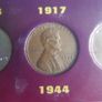 1914-1945 Word War I + World War Ii Penny Collection In Acrylic Display. Image 10