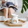 Wax Melt Essential Oil Burner White - Star Pattern, Ceramic Aroma Burners Assorted Wax Warmer Aromatherapy Tarts Holder Candle Scented Diffuser Home Bedroom Decor Christmas Housewarming Gift Image 2