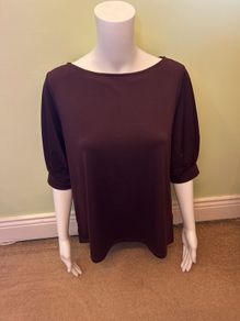 H&M burgundy top