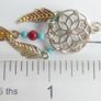 Vintage Sterling Silver 925 Dream Catcher Earrings 3,12g Image 10
