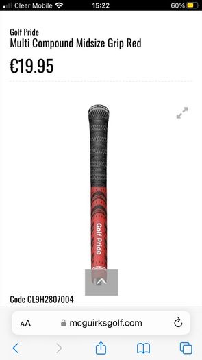 Set of (10) Golf Pride Grips