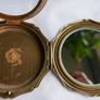 Vintage Stratton Powder Compact Floral Decoration Image 6