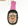 Christmas Paul Frank Watch Monkey Quartz Leather WristBand Image 3