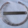 Old Florence sterling silver collar necklace Image 9